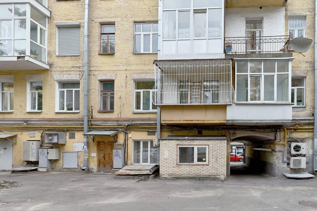 Лофт 100 М2 - Три Раздельных Спальни Улица Бассейная 13 Метро Дворец Спорта Kyjev Exteriér fotografie
